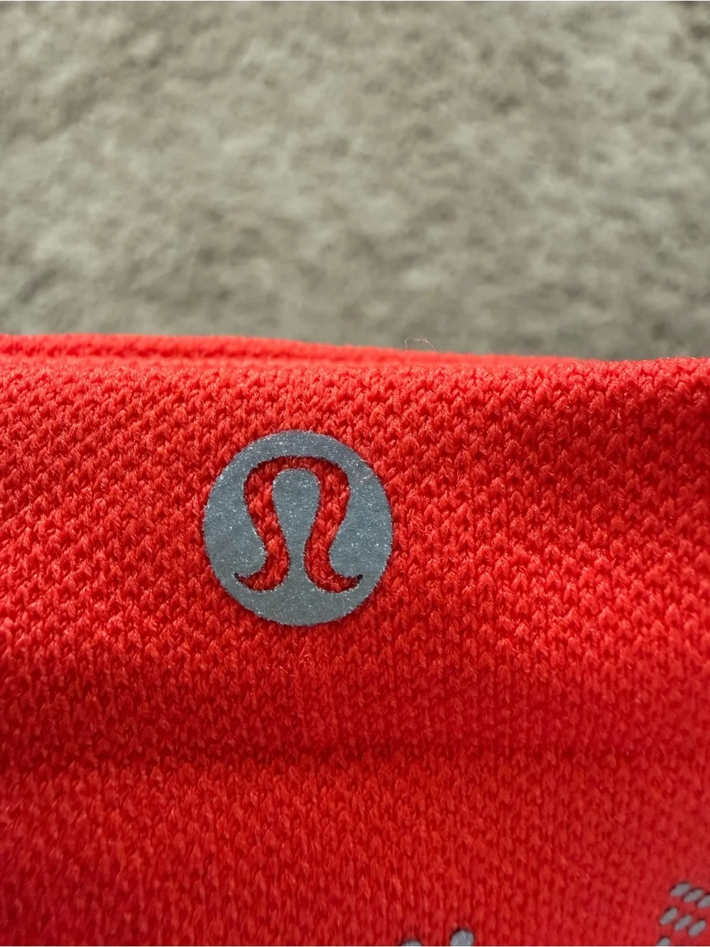 lululemon athletica Power Stride Crew Socks — Red